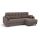 Угловой диван Орлеан цвет коричневый
