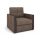 Кресло-кровать Манхэттен цвет коричневый