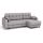 Угловой диван Орлеан цвет серый