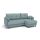 Угловой диван Каролина цвет бирюза,мята