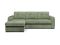 Угловой диван Айдер цвет зеленый,оливковый