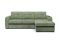 Угловой диван Айдер цвет зеленый,оливковый