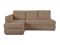 Угловой диван Арно цвет коричневый