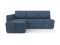 Угловой диван Арно цвет синий,голубой
