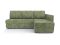 Угловой диван Арно цвет зеленый,оливковый