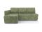 Угловой диван Арно цвет зеленый,оливковый