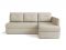 Угловой диван Арно цвет белый,бежевый