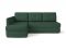 Угловой диван Арно цвет зеленый