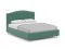 Кровать с подъемным механизмом MOON 1157 цвет зеленый