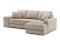 Угловой диван MOON 107 цвет бежевый