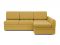 Угловой диван Бруно цвет желтый