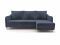 Угловой диван Бьерг цвет синий