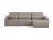Угловой диван Джефферсон цвет бежевый,серый