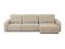 Угловой диван Джефферсон цвет бежевый,серый