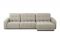 Угловой диван Джефферсон цвет бежевый,серый