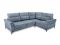 Угловой диван Хадсон цвет голубой