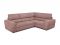 Угловой диван Браун цвет розовый