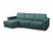 Угловой диван Тулон-7 цвет зеленый