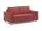 Диван MOON 005 цвет красный,бордовый