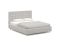 Кровать с подъемным механизмом MOON 1165 цвет белый,серый