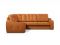 Угловой диван Даллас цвет оранжевый,коричневый  (код 561393)