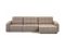 Угловой диван Джефферсон цвет бежевый,коричневый