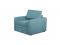 Кресло-кровать Бруно цвет бирюза,голубой