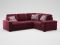 Угловой диван MOON 107 цвет красный