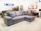 Угловой диван MOON 107 цвет серый