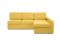 Угловой диван Бруно цвет желтый
