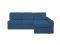 Угловой диван Бруно цвет синий
