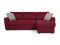 Угловой диван Лакки цвет красный