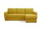 Угловой диван Лакки цвет желтый
