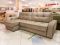 Угловой диван Кембридж цвет бежевый,коричневый,голубой