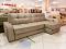 Угловой диван Кембридж цвет бежевый,коричневый,голубой