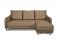 Угловой диван Бьерг цвет коричневый