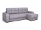 Угловой диван Кембридж цвет серый,сиреневый