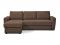 Угловой диван Лакки цвет коричневый