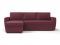 Угловой диван Лакки цвет красный,бордовый