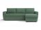 Угловой диван Лакки цвет зеленый