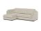 Угловой диван MOON 110 цвет белый,бежевый