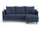 Угловой диван Фьорд цвет синий