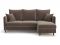 Угловой диван Фьорд цвет коричневый