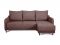 Угловой диван Бьерг цвет коричневый