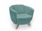 Кресло Тулип NEW цвет бирюза