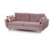 Диван Калгари-2 цвет розовый
