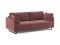 Диван MOON 178 цвет красный,бордовый