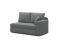 Диван кушетка MOON 074 цвет серый