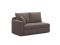 Диван кушетка MOON 074 цвет коричневый