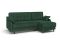 Угловой диван Женева цвет зеленый